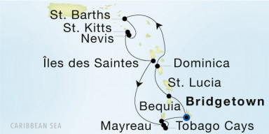 11-Day  Luxury Voyage from Bridgetown to Bridgetown: Barbados & Caribbean Gems